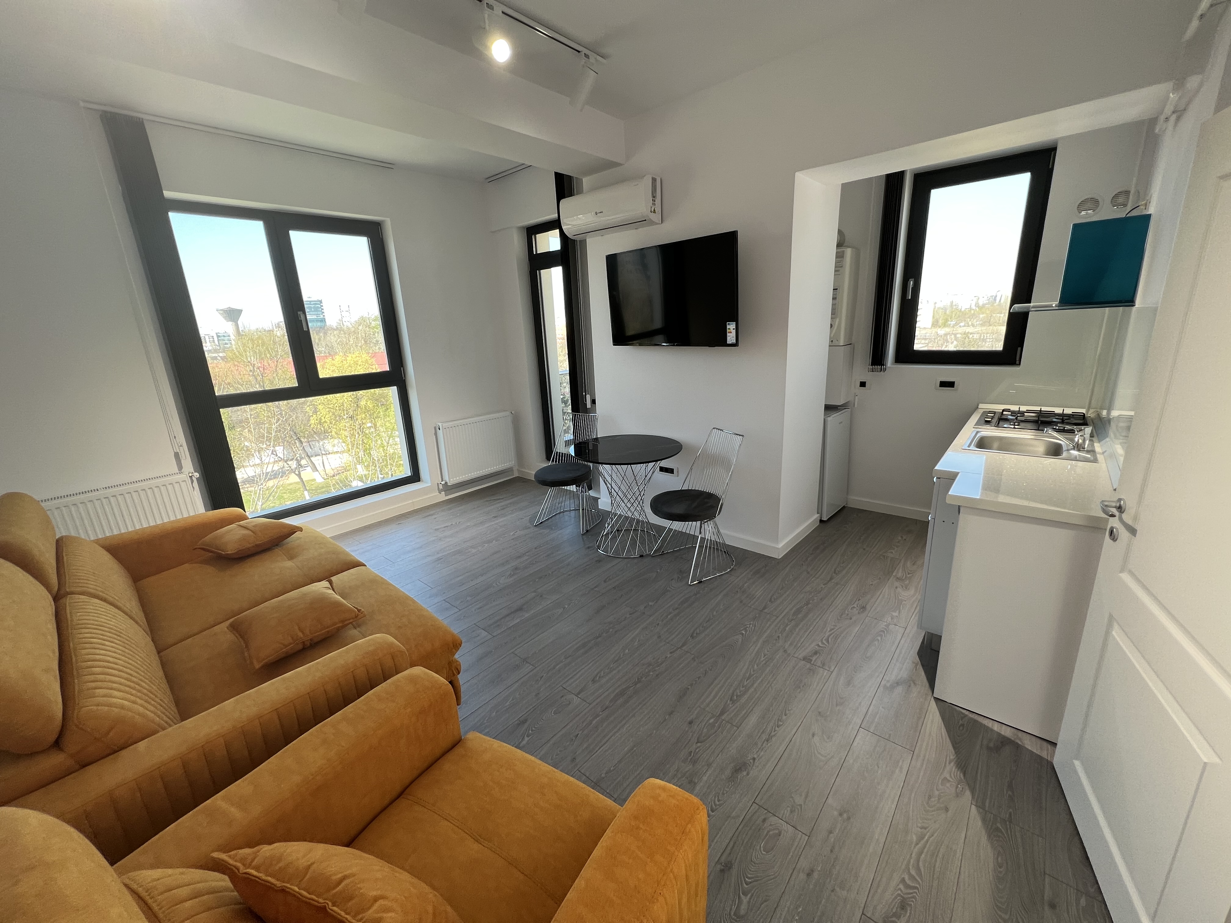 Studio 2 camere - Ranetti Premium Apartments 2021 — De Inchiriat Regie
